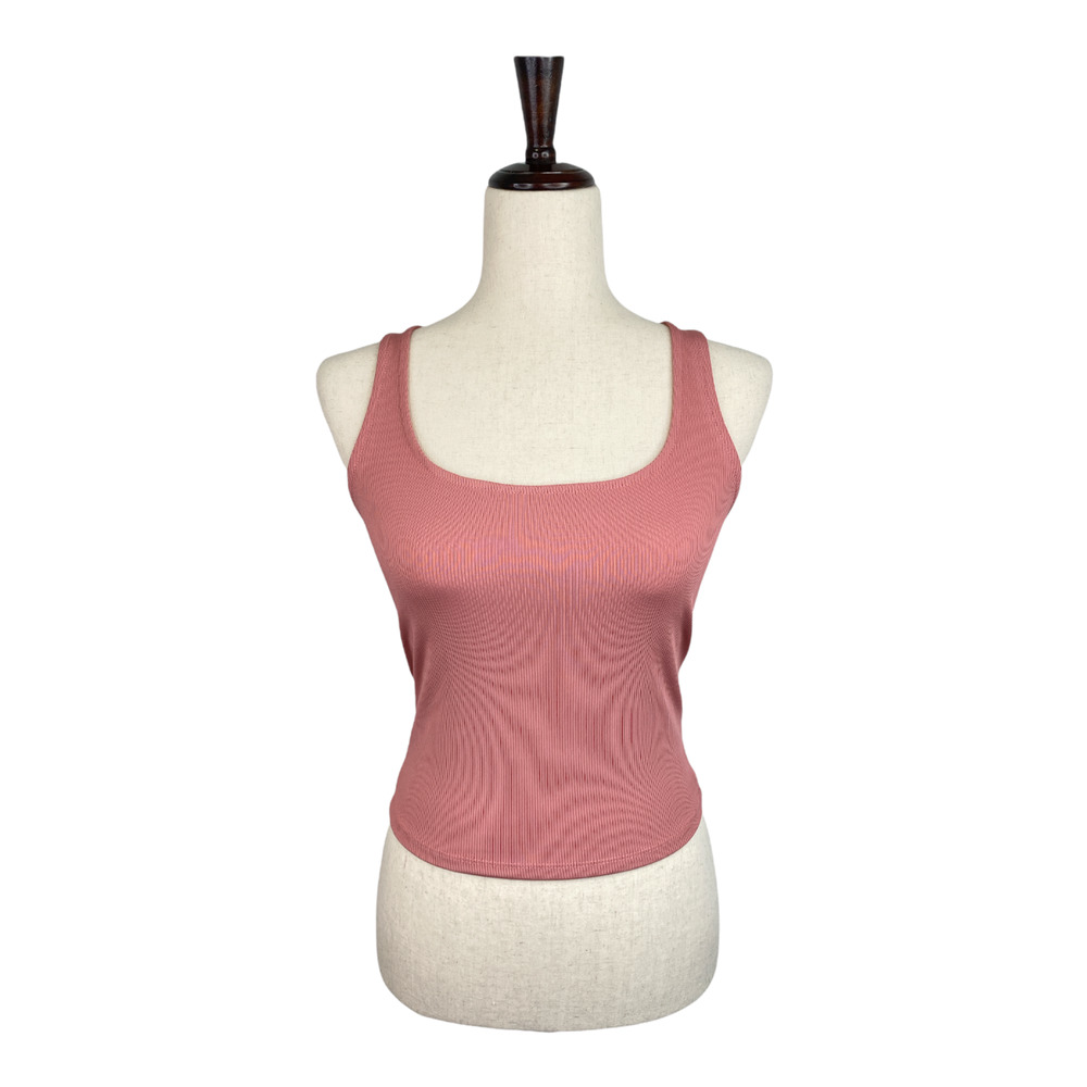 NWT Love J Ribbed Cropped Tank Top XL